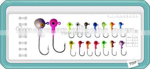 China Manufacturers Lead Jig Fishing Hook For Fishing