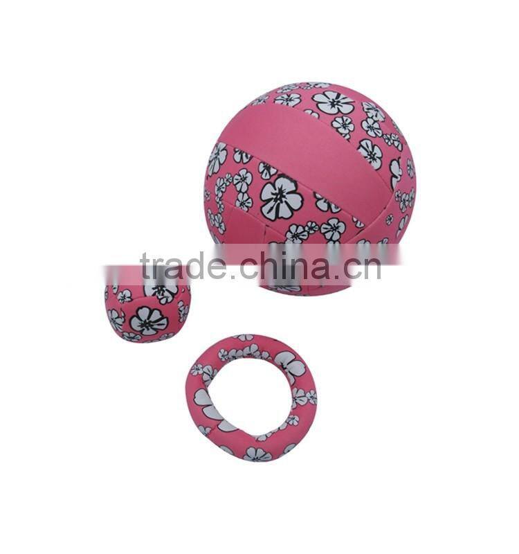 Neoprene Beach Game Combo Set for kids fun