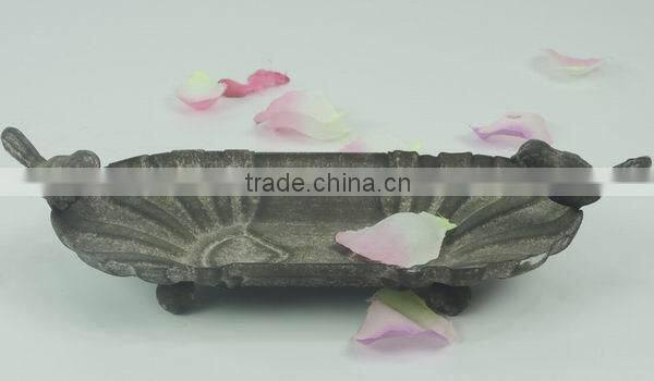 Vintage wholesale decorative metal bird dish