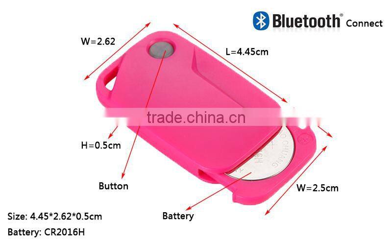 Gleese Bluetooth Wireless Key Finder Remote Key Locator Selfie Remote Shutter Wallet Pet Finder Locator As Promotion Gifts