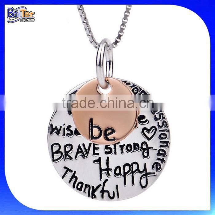 Custom Personalized Handwriting Word Charm Signature Bangle Bracelet