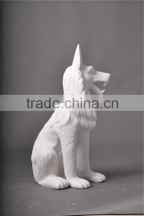 life size dog clothes model