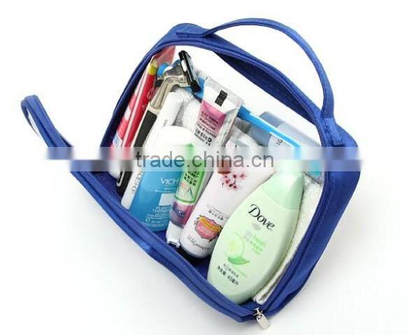custom promotional clear pvc toiletry bag