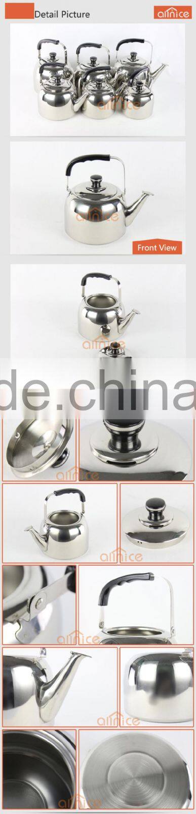 Made in China 2.5L/3L/4L/5L/6L/7L best sales large capacity kitchen metal quality kettle
