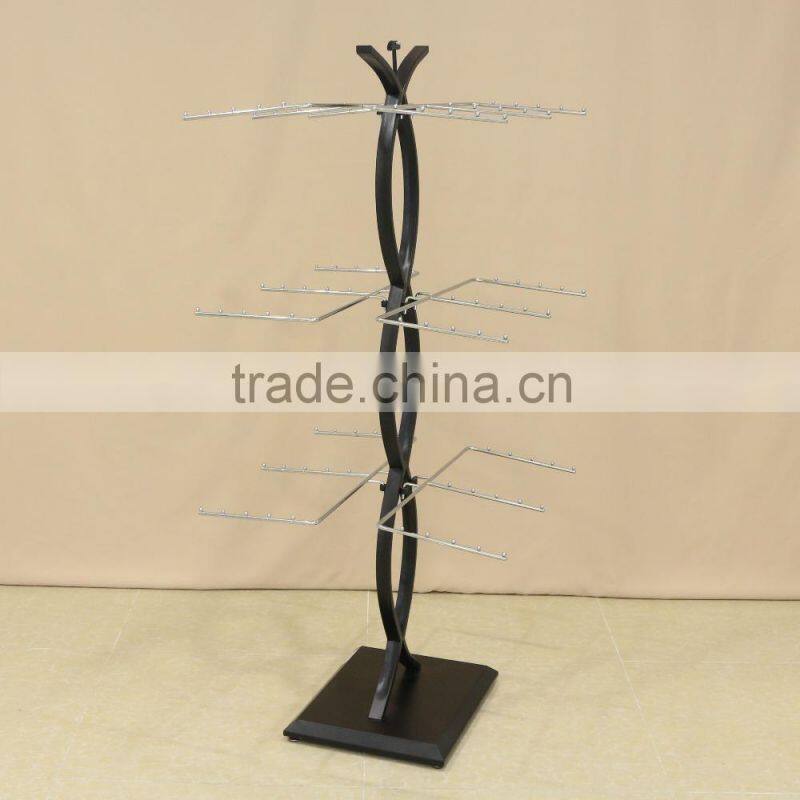 QD-F192 Metal wire hanging display rack for lingerie