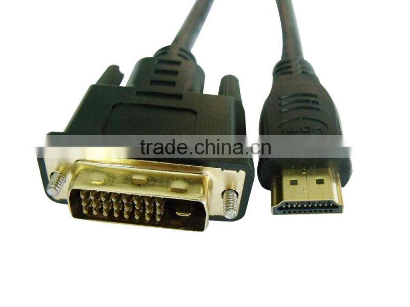 2014 hot sell high speed cheap hdmi male to vga female cable
