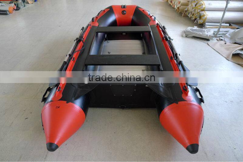 Inflatable aluminium boats china optional color and length