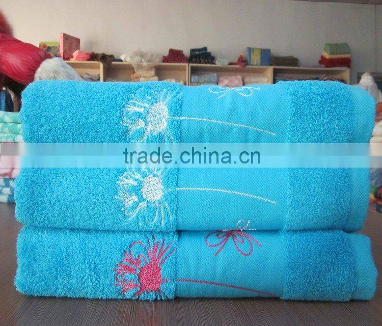 21S Jacquard embroidery towel