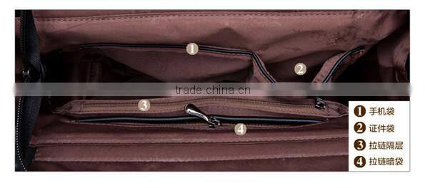 western three-used tassels backpack soft leather tote bag black ladies shoulder bags