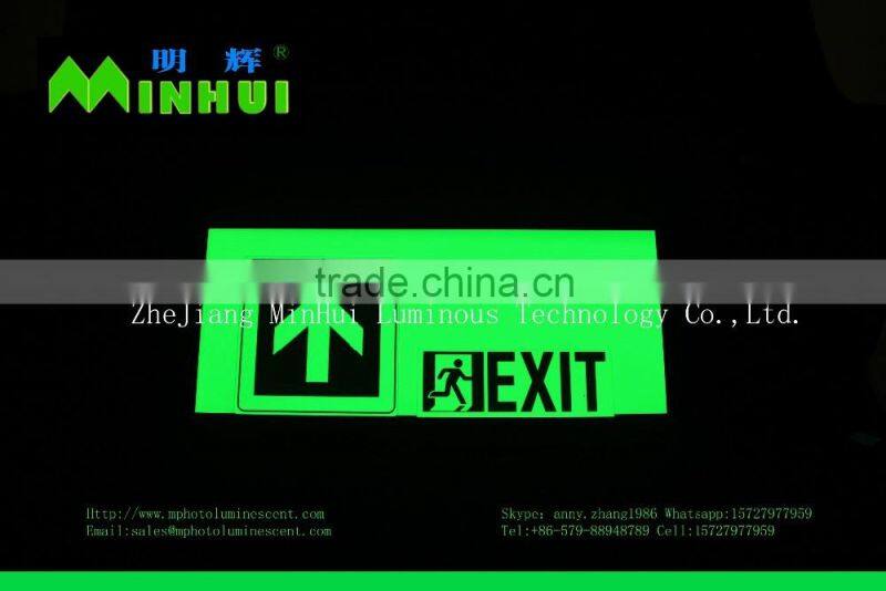 Luminous aluminum sheet