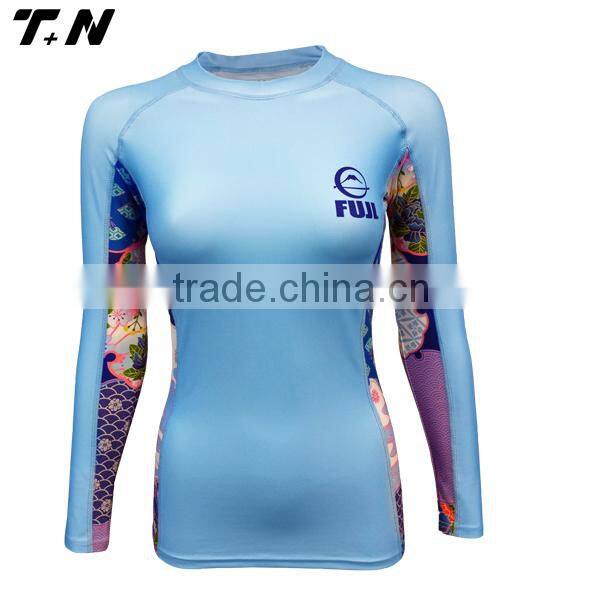 mens fitness rash guard sublimated manufacturer
