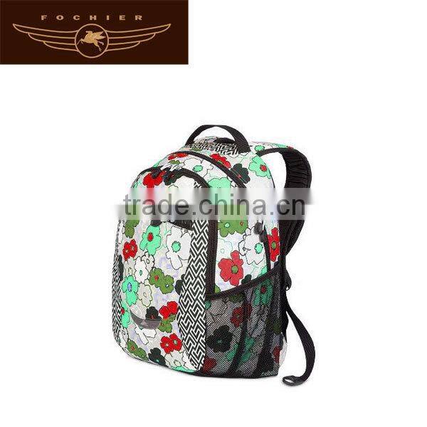 2 strap waterproof Laptop backpack for college bag