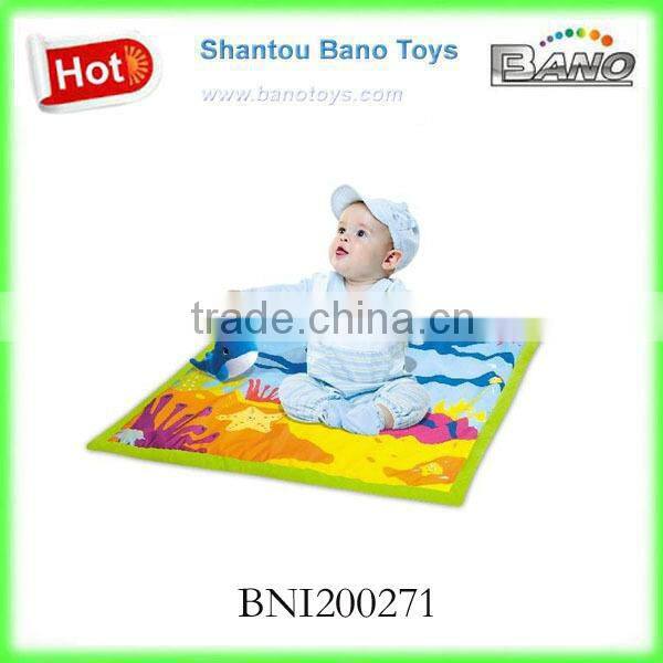 BNI200271 Ocean Baby Blanket With Toy