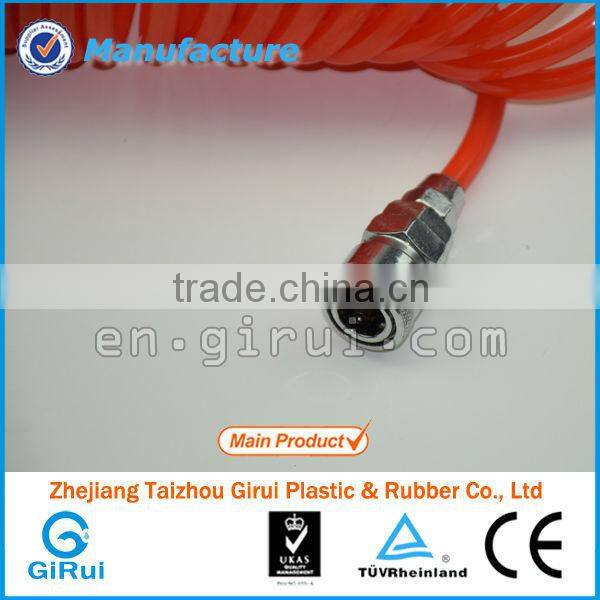 Coiled hose made of PU manufacturer