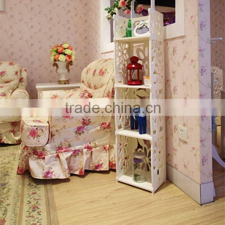 Hot Selling Model Wooden Corner Bookcase