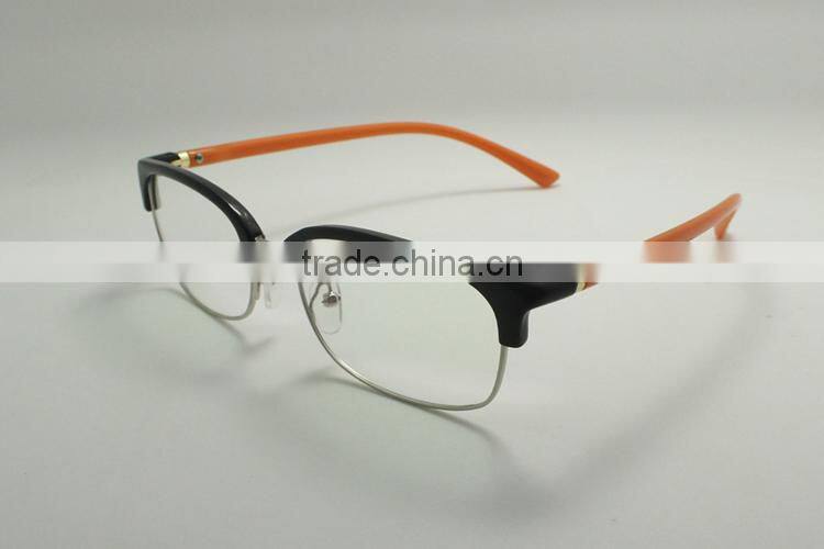 plastic half frame optimum optical reading glasses