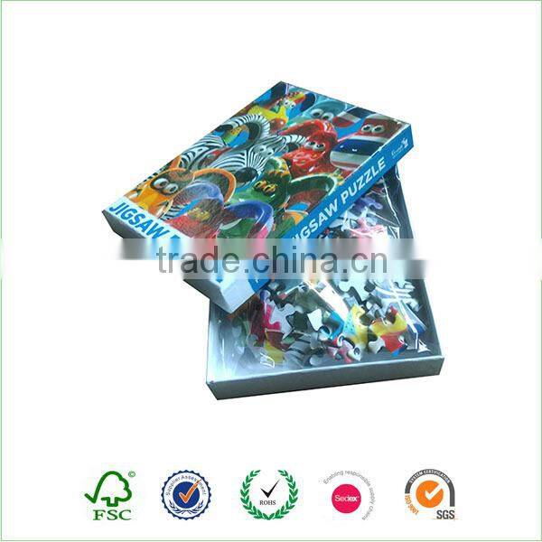 Custom made cardboard 3d puzzle animal