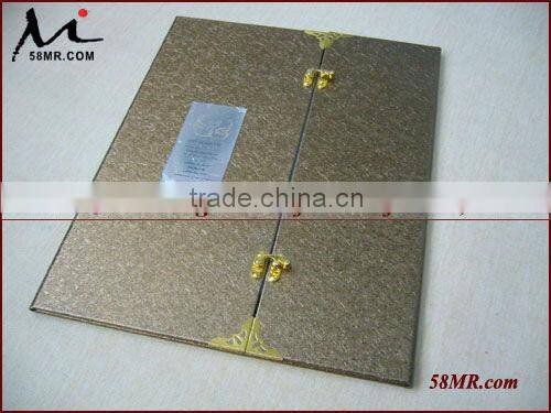 Wedding Photo Folioes folding out photo holder,Photo Holder with Stand Clips,Photo Holder