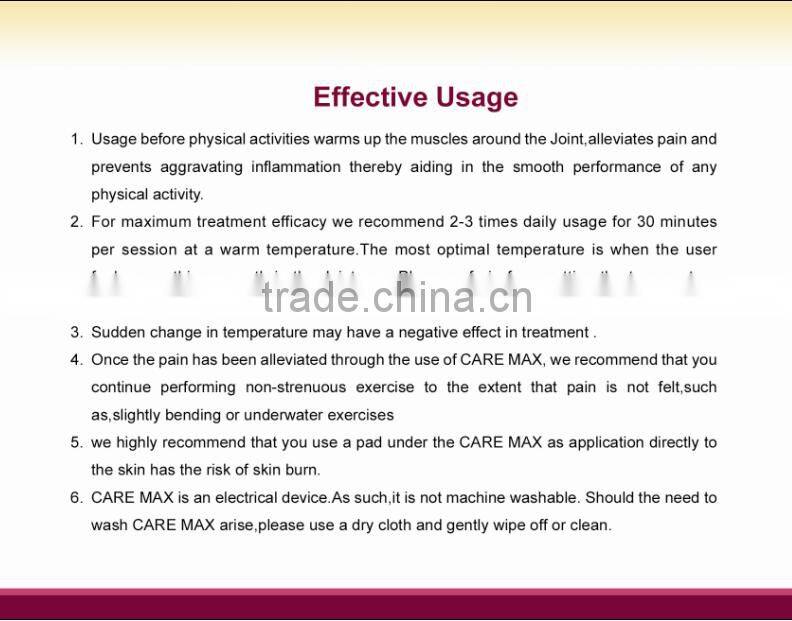 New Arrivals heating knee pads for arthritis