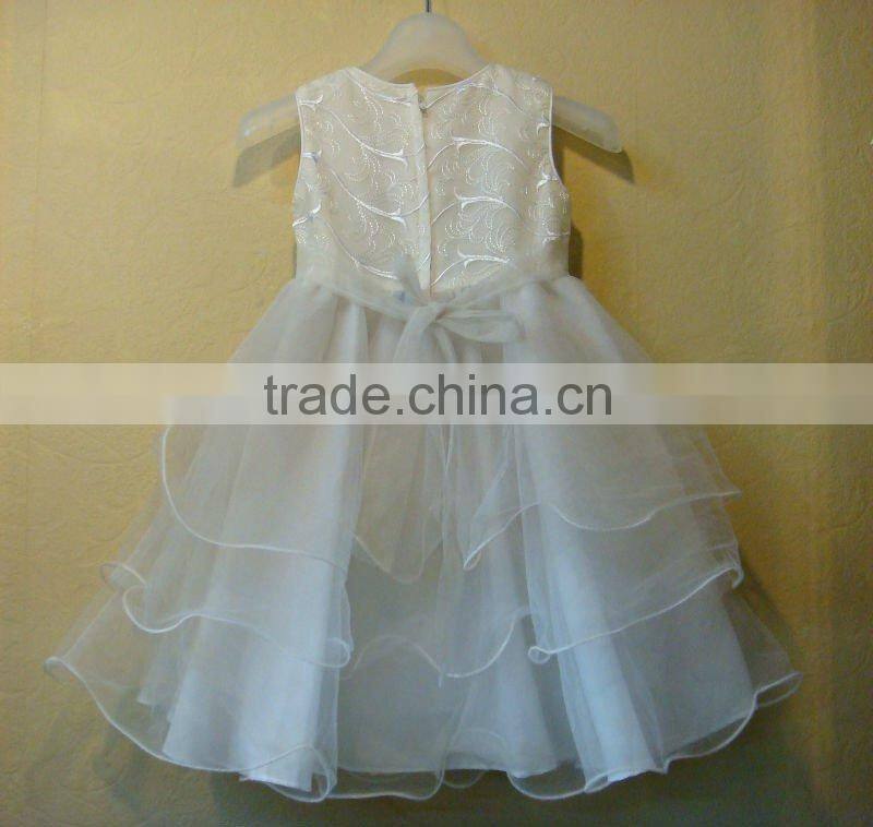 Fashion design baby girl party dress