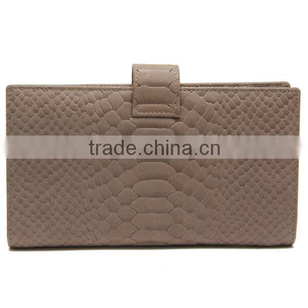 lovely fashion luxurious super women quality snake leather wallet