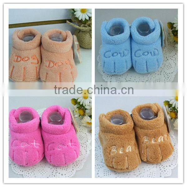 soft sole baby shoe socks latest design best selling cute small MOQ