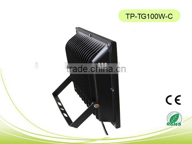 Hot sales CE/RoHS approval, IP66 waterproof outdoor with low price LED 100W COB Floodlight 0.5W Series