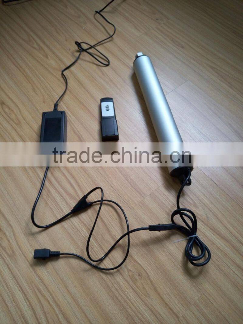 24 inch stroke linear actuators with wireless handset and control box