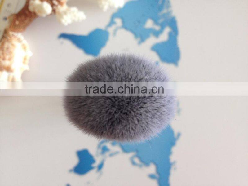 good quality expert face brush, metal handle cosmetics