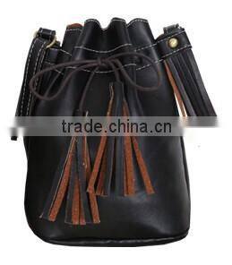 The new 2015 female bag shoulder inclined across packets Smoke with bucket bag ladies handbags