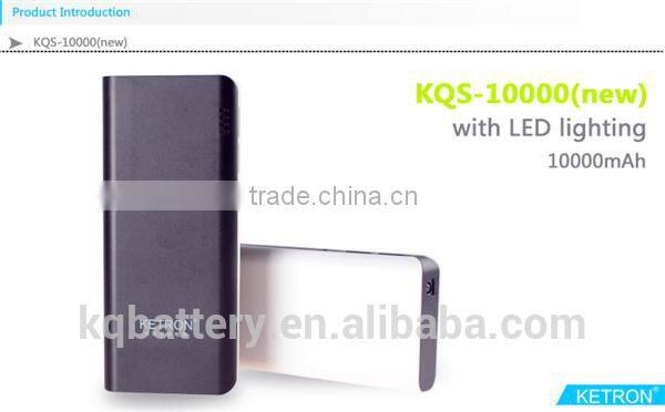 2014 NINGBO double output 9000mAh power bank 12v 2.3ah battery