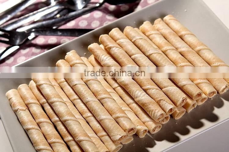 KH full automatical centre filling egg roll machine / egg roll production line / wafer roll making machine