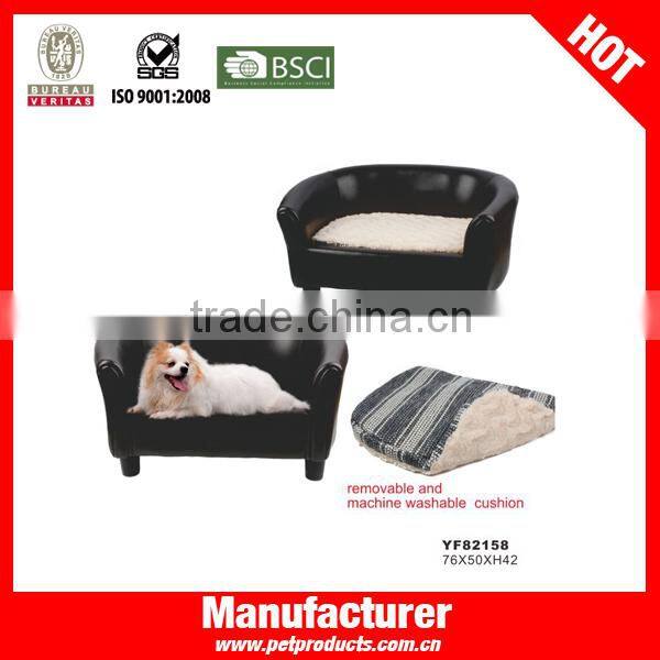 leather dog sofa bed
