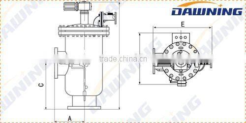 Municipal/Industrial/agricultural underground water filter system