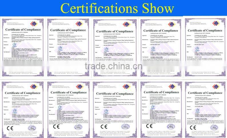 CYSTAGELIGHT 7x15 led moving head/moving head led used