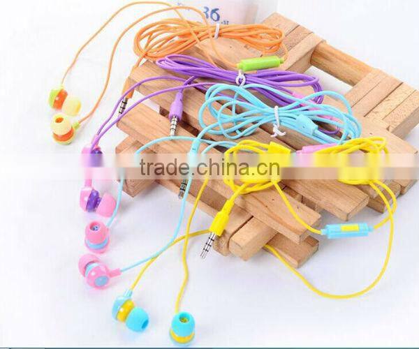 New stereo sport headphone earphones for htc