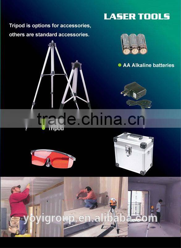 High accuracy 2 lines red beam Laser Level YDRL2