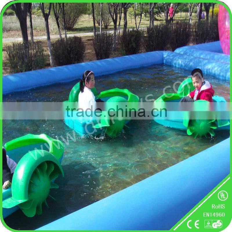 hot sell colorful paddle boats for water pool