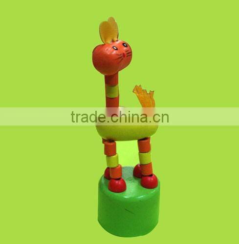 New Wooden Toy Wood Puppet Handwork doll