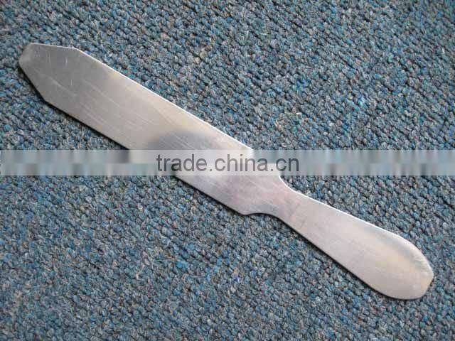 promotional bar items stainless steel removing foam knife/beer foam cutter