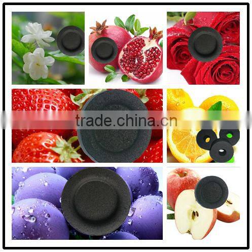 fruit flower flavour instant light good quality shisha hookah charcoal
