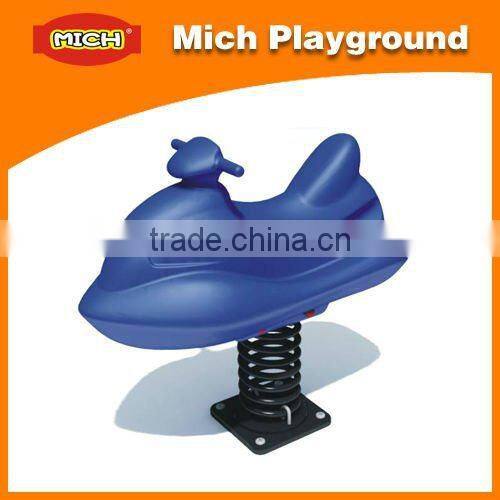 Spring rocking with retainer spring