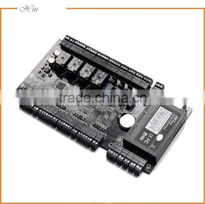 4 doors one sides rfid access control board panel C3-400 wiegand reader access control linux access control board