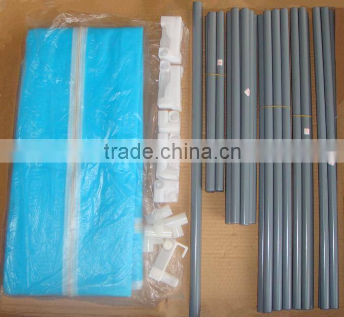 folding non-woven fabirc simple steel canvas wardrobe