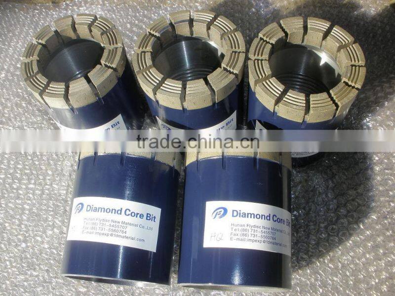 diamond core drill bits for hard rock