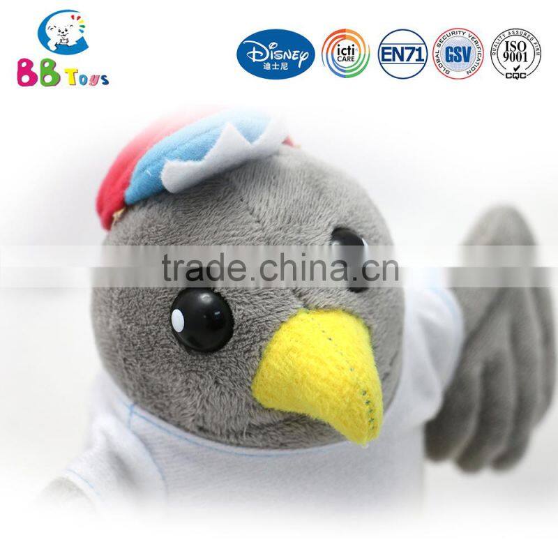 Most Popular Custom Tag Soft Cat Toy Da Bird