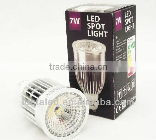 Spotlight COB LED 9W, Anti-glare Lens Design, 90-100lm/W, 3 Years Warranty,GU10 LED 9 Watt