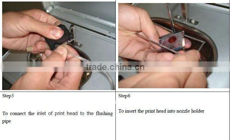 Xaar 1001 / 1002 printhead cleaning machine with ceramic ink