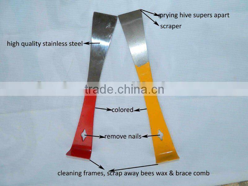 galvanized & stainless scraper, bee hive tool