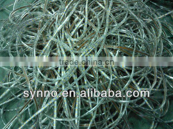 4.8w/m 100m/roll SMD3528 red led colorful rope lighting RGB rubber strip party lamps/lighting outdoor lowes lights